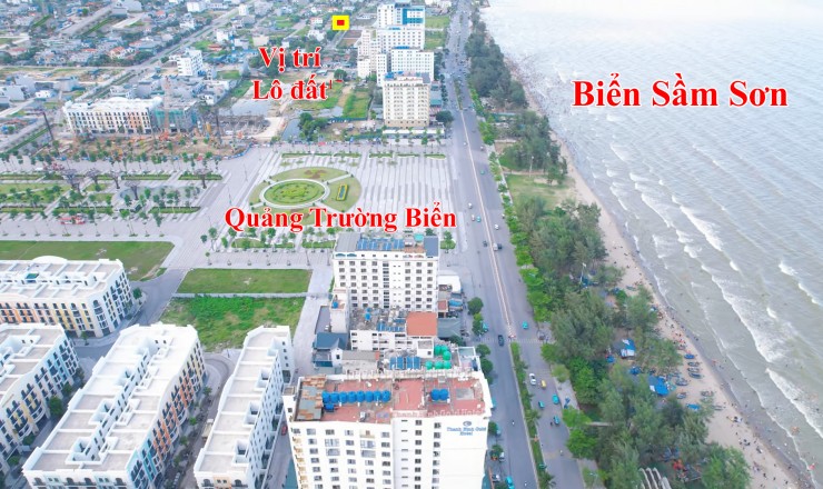 BÁN GẤP LÔ ĐẤT GÓC ĐẸP DUY NHẤT ĐƯỜNG THANH NIÊN, CÁCH BIỂN SẦM SƠN 300M, SỔ ĐỎ TRAO TAY, ĐẦU TƯ LÀ THẮNG